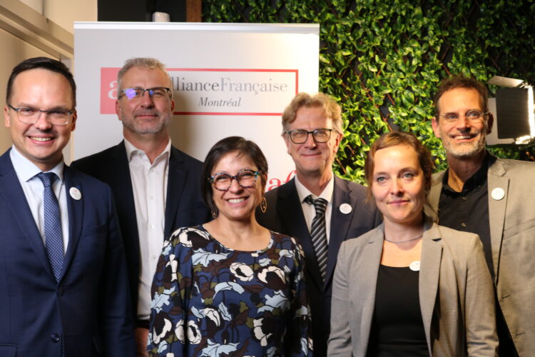 Equipe fondatrice de l'Alliance Française de Montréal