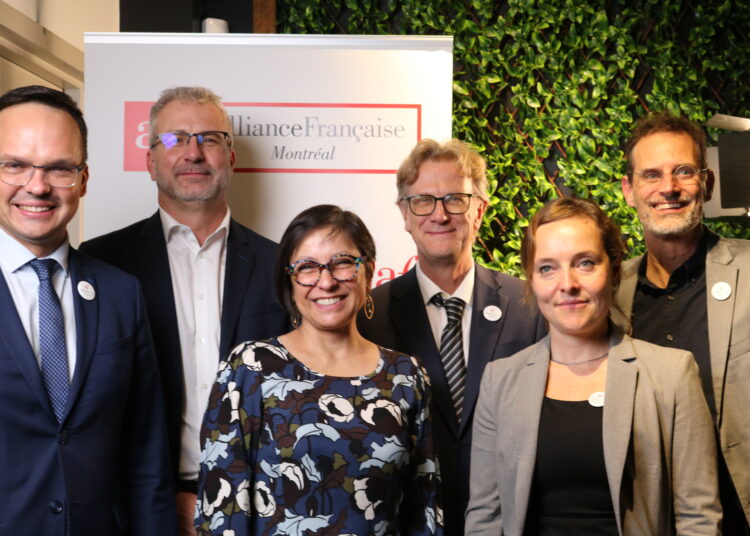 Equipe fondatrice de l'Alliance Française de Montréal