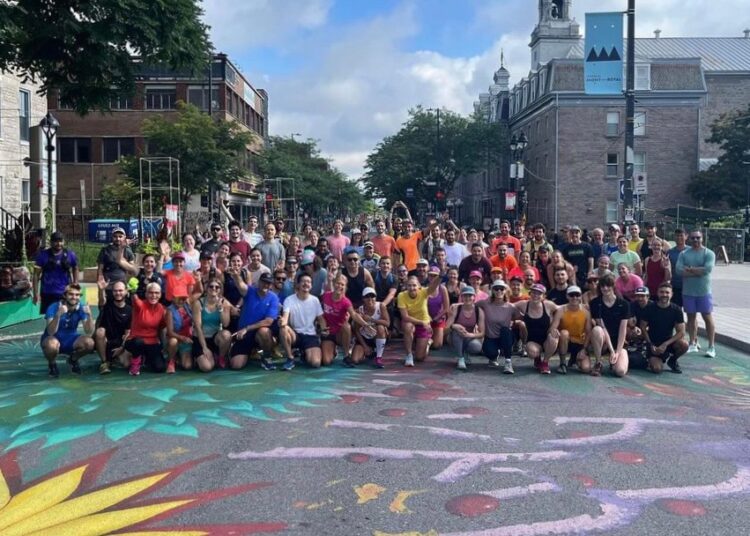 Run in Montréal (crédit: Gregory Marc)