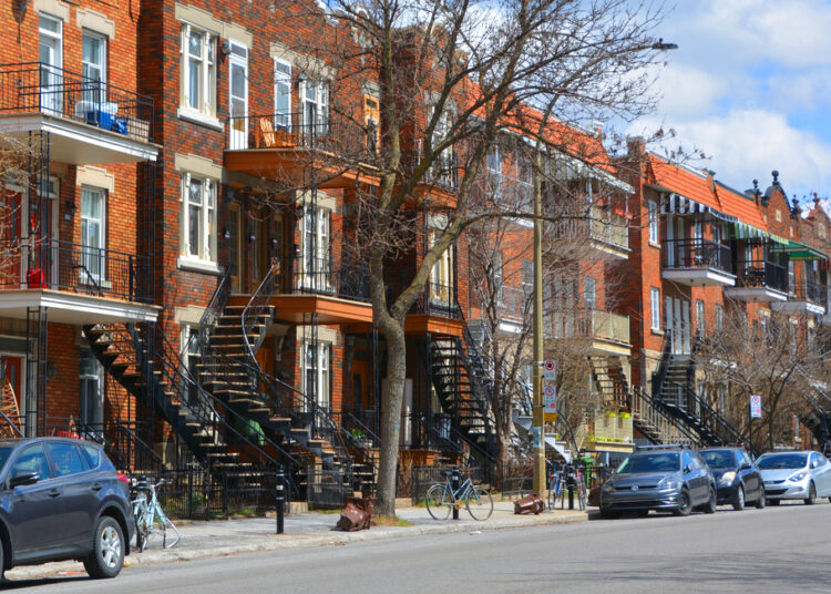 Appartements montréalais (source: Shutterstock)